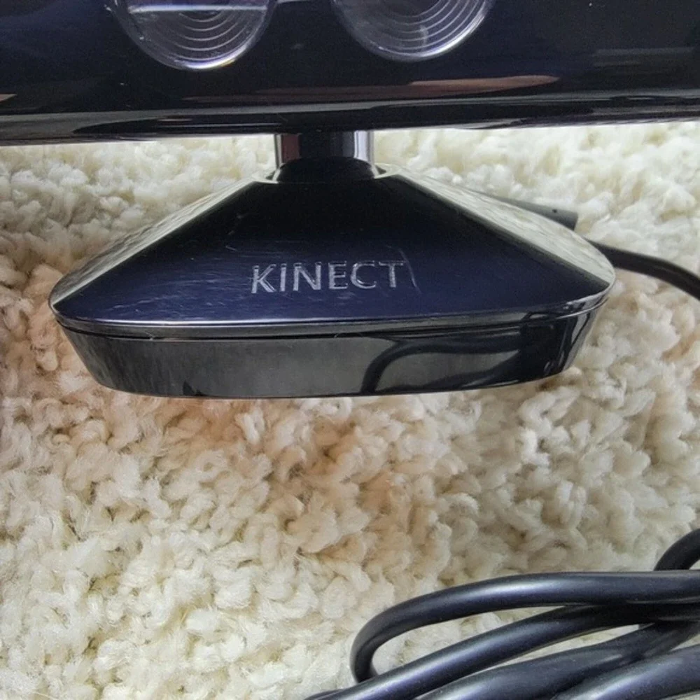 Microsoft Xbox 360 Kinect‎ Sensor Bar Model 1473 Black w/ Kinect Adventures